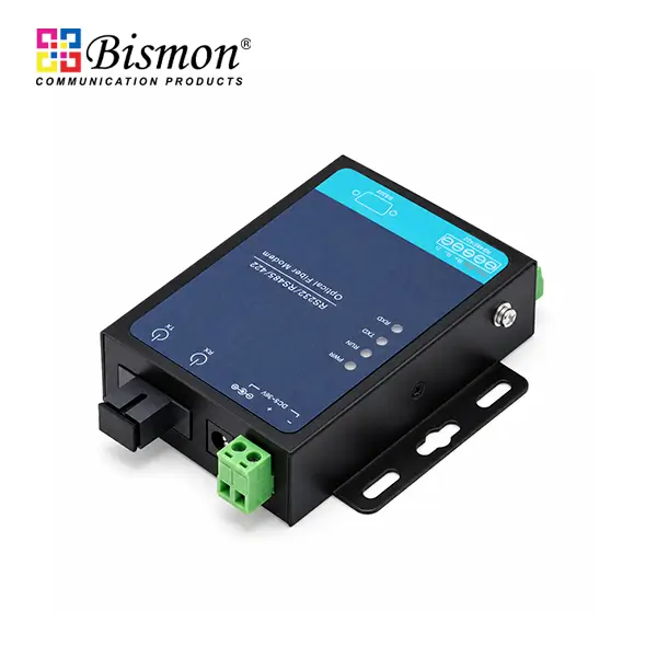RS232/485/422 to Single-Fiber (BiDi) Fiber Converter(SC port) SM 20km Industrial grade(B)